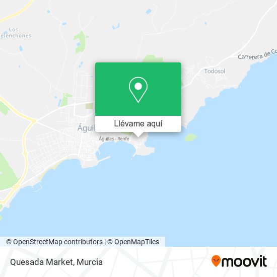 Mapa Quesada Market
