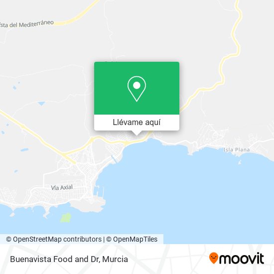 Mapa Buenavista Food and Dr