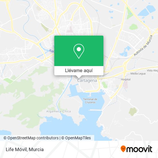 Mapa Life Móvil
