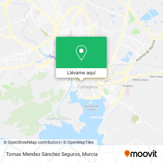 Mapa Tomas Mendez Sánchez Seguros