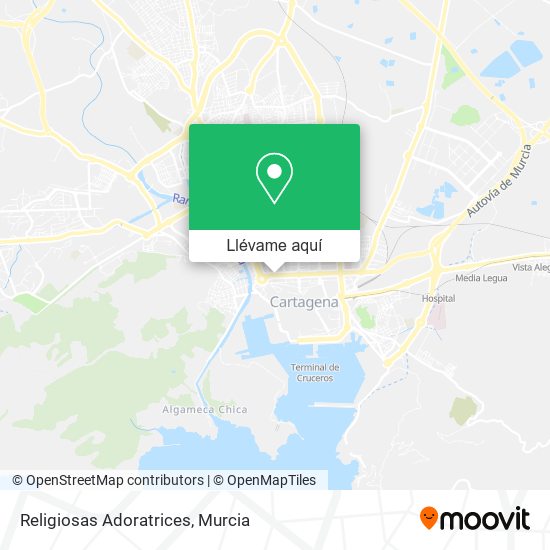 Mapa Religiosas Adoratrices