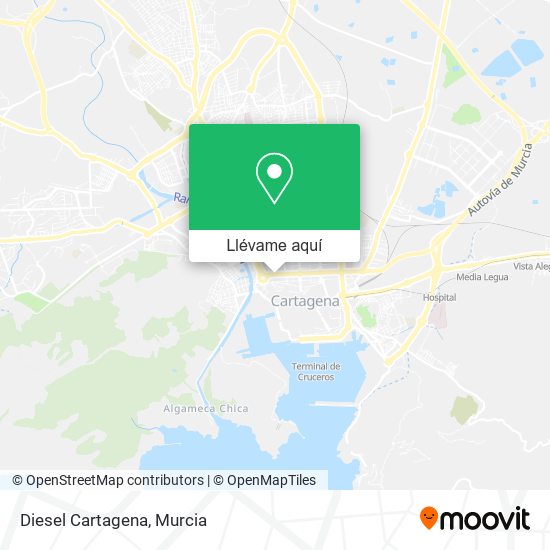 Mapa Diesel Cartagena