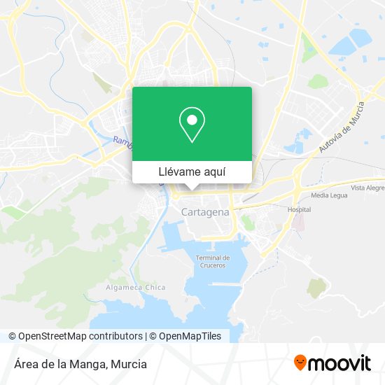 Mapa Área de la Manga