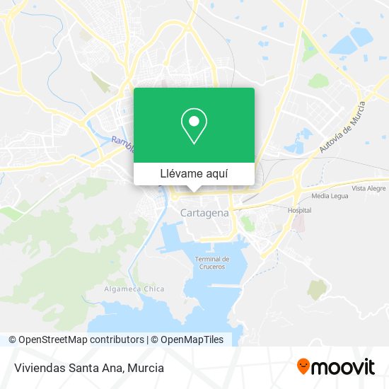 Mapa Viviendas Santa Ana