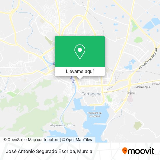 Mapa José Antonio Segurado Escriba