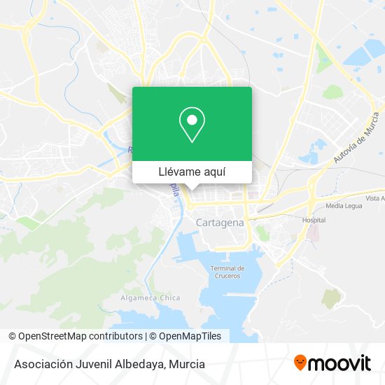 Mapa Asociación Juvenil Albedaya