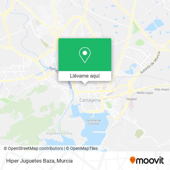 Mapa Hiper Juguetes Baza