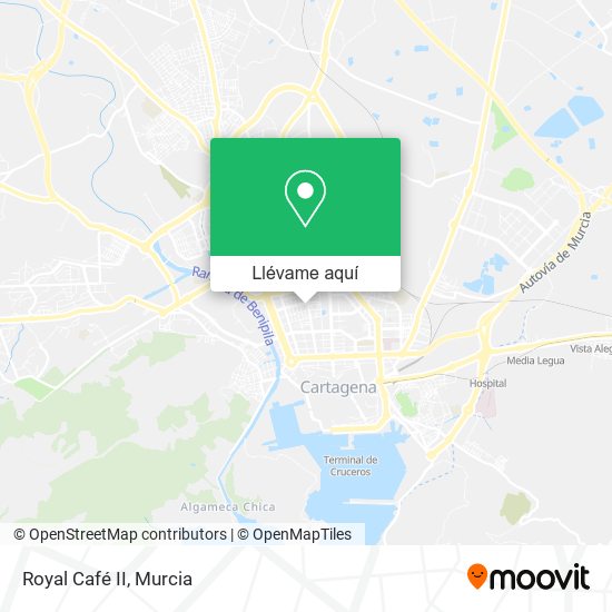 Mapa Royal Café II
