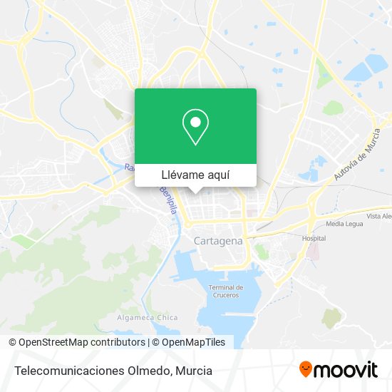 Mapa Telecomunicaciones Olmedo