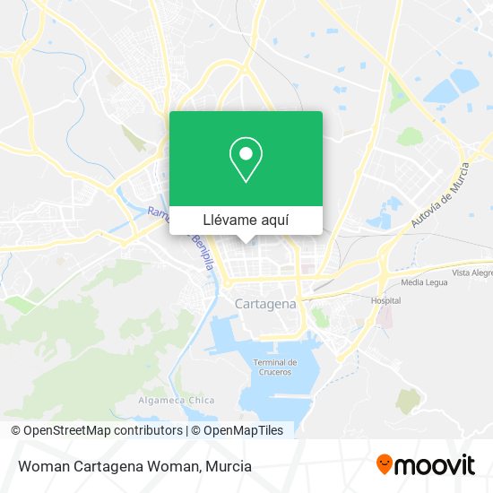 Mapa Woman Cartagena Woman