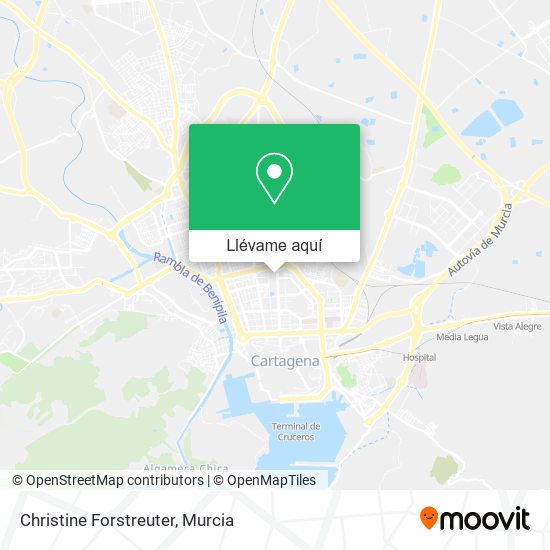 Mapa Christine Forstreuter