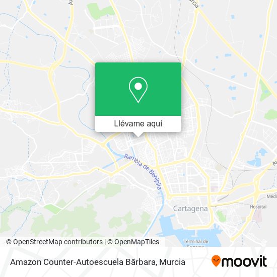 Mapa Amazon Counter-Autoescuela Bãrbara