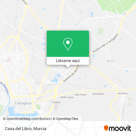 Mapa Casa del Libro