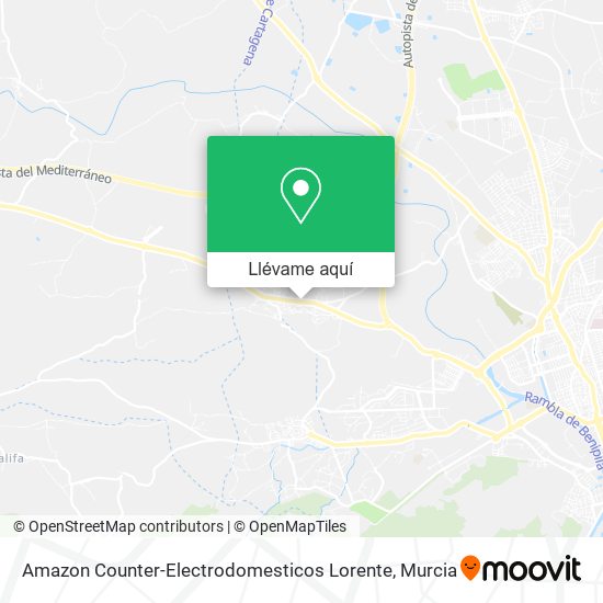 Mapa Amazon Counter-Electrodomesticos Lorente