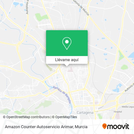 Mapa Amazon Counter-Autoservicio Arimar