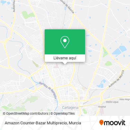 Mapa Amazon Counter-Bazar Multiprecio