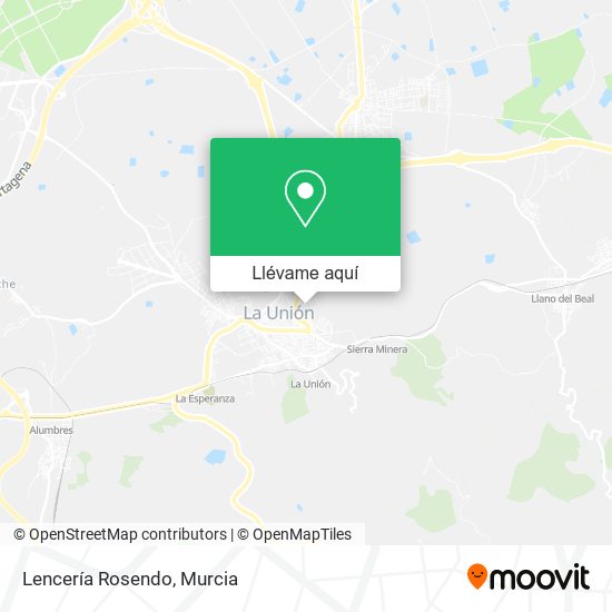 Mapa Lencería Rosendo