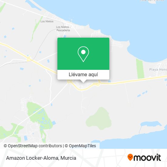 Mapa Amazon Locker-Aloma