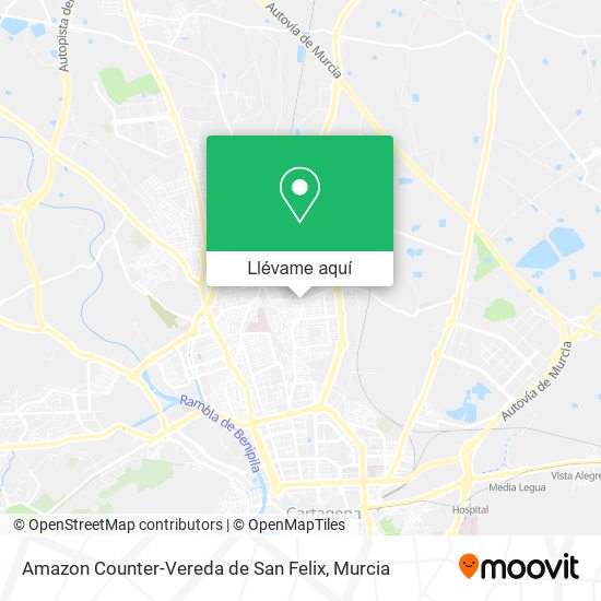 Mapa Amazon Counter-Vereda de San Felix