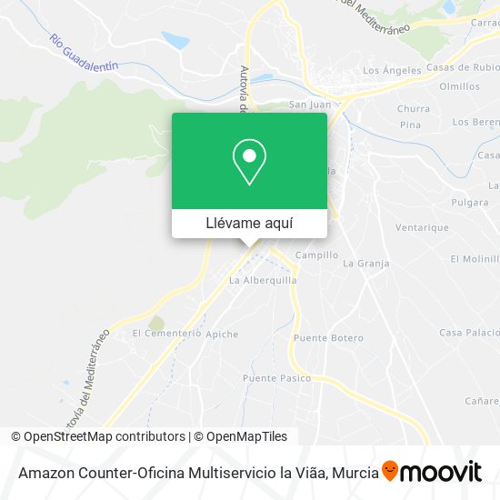 Mapa Amazon Counter-Oficina Multiservicio la Viãa