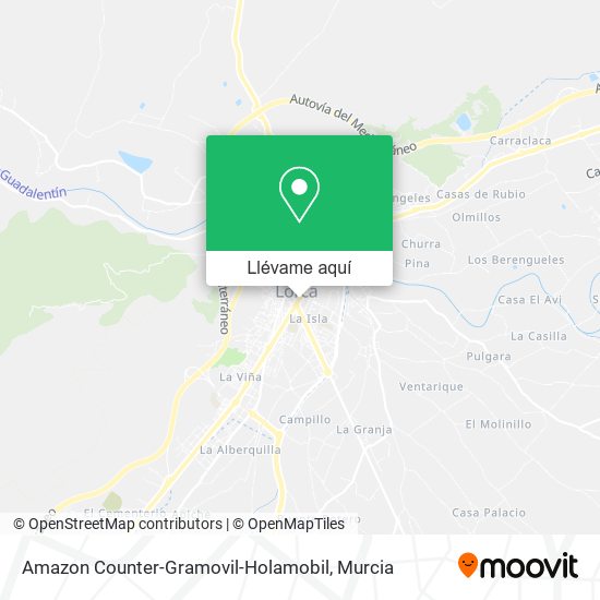 Mapa Amazon Counter-Gramovil-Holamobil