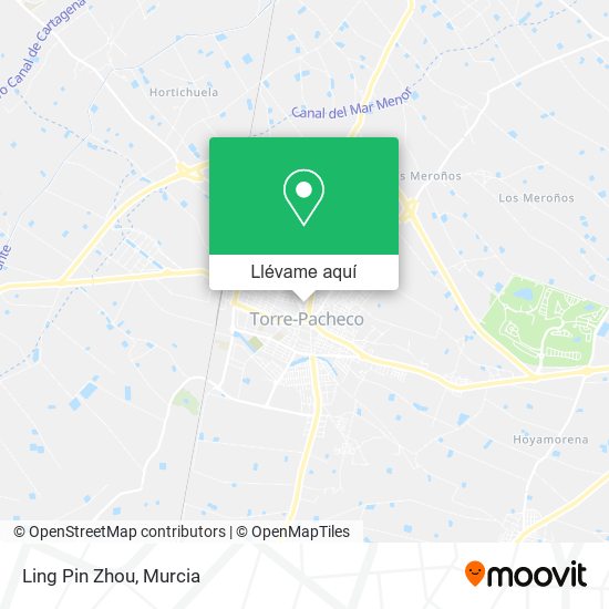 Mapa Ling Pin Zhou