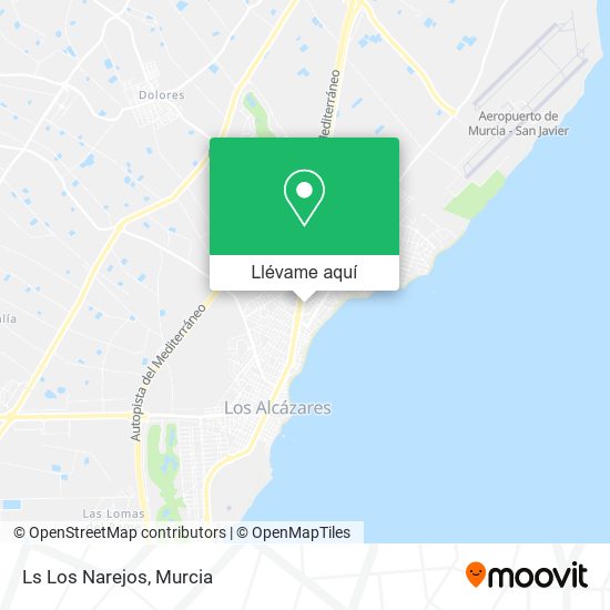 Mapa Ls Los Narejos