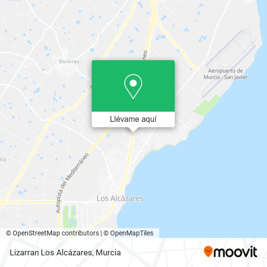 Mapa Lizarran Los Alcázares