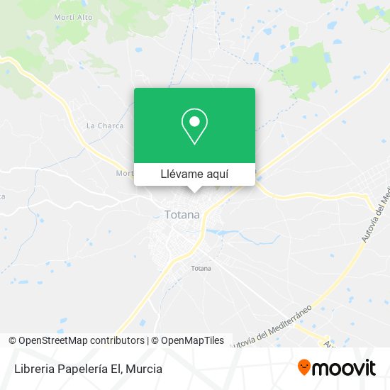 Mapa Libreria Papelería El