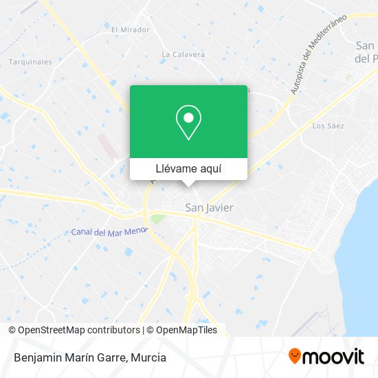 Mapa Benjamin Marín Garre