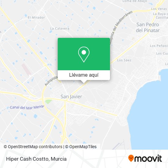 Mapa Hiper Cash Costto