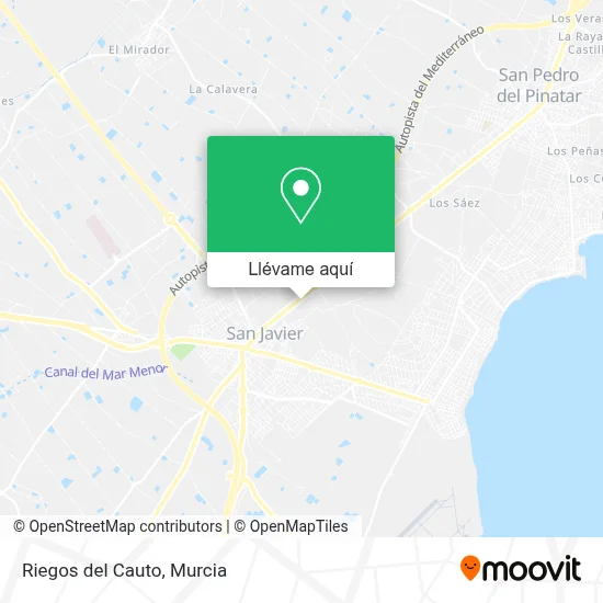 Mapa Riegos del Cauto