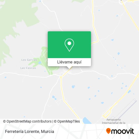 Mapa Ferretería Lorente