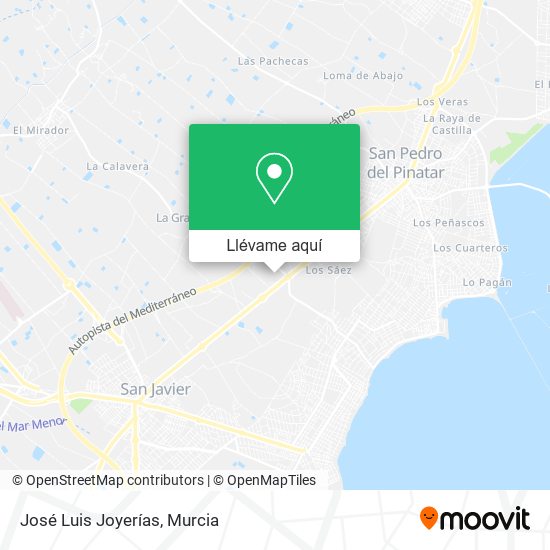 Mapa José Luis Joyerías