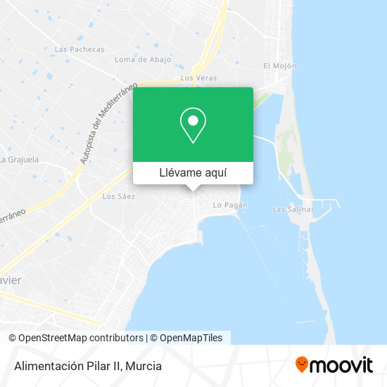 Mapa Alimentación Pilar II