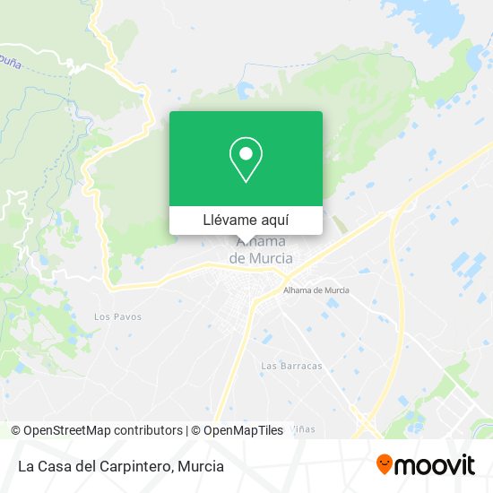 Mapa La Casa del Carpintero