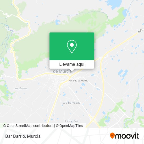Mapa Bar Barrió