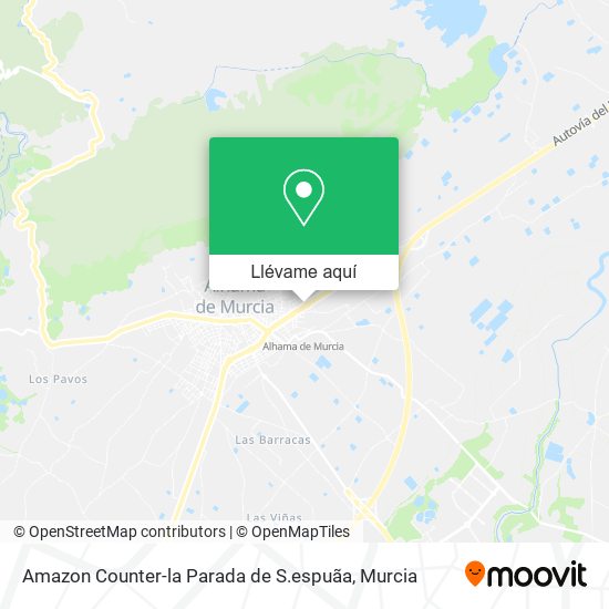 Mapa Amazon Counter-la Parada de S.espuãa