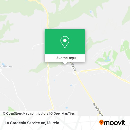 Mapa La Gardenia Service an
