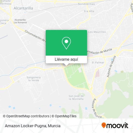 Mapa Amazon Locker-Pugna