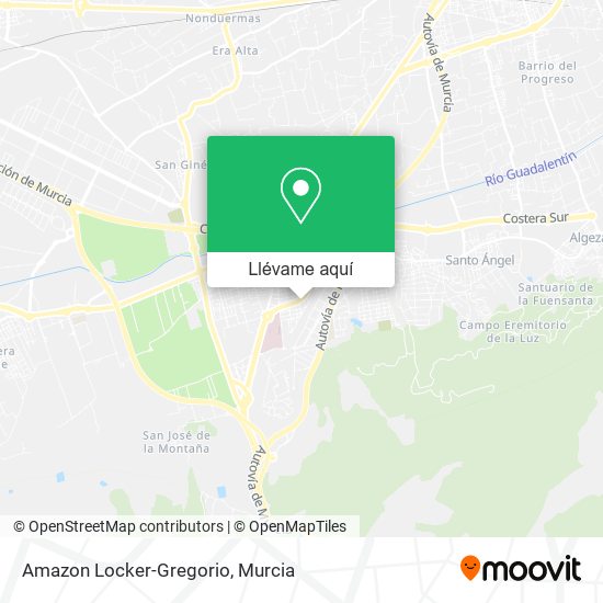 Mapa Amazon Locker-Gregorio