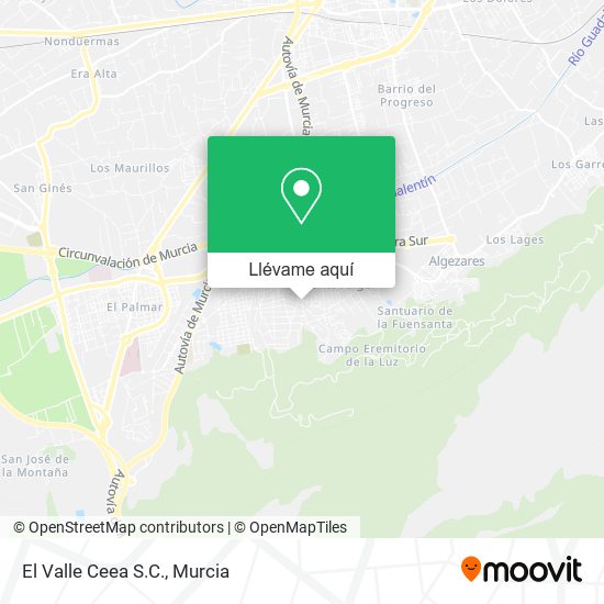 Mapa El Valle Ceea S.C.