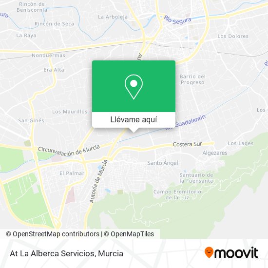 Mapa At La Alberca Servicios