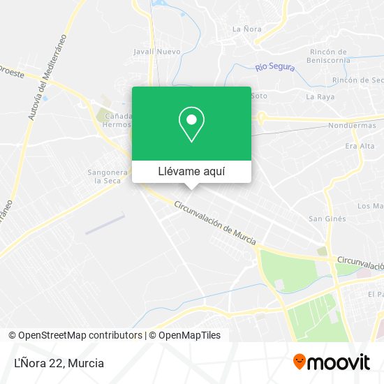 Mapa L'Ñora 22