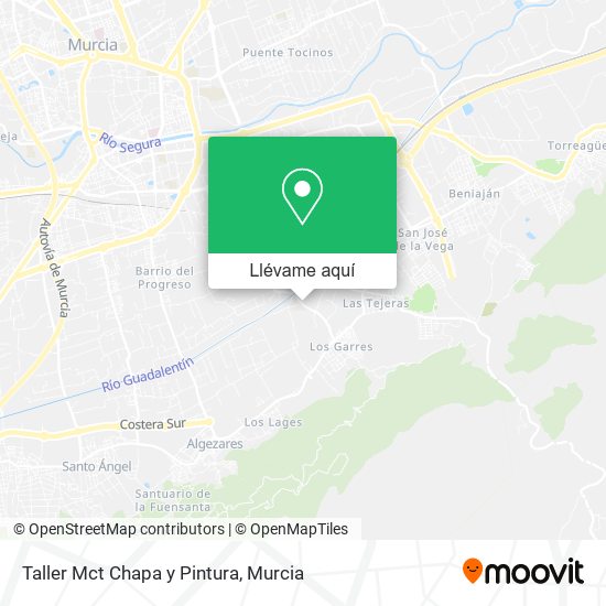Mapa Taller Mct Chapa y Pintura