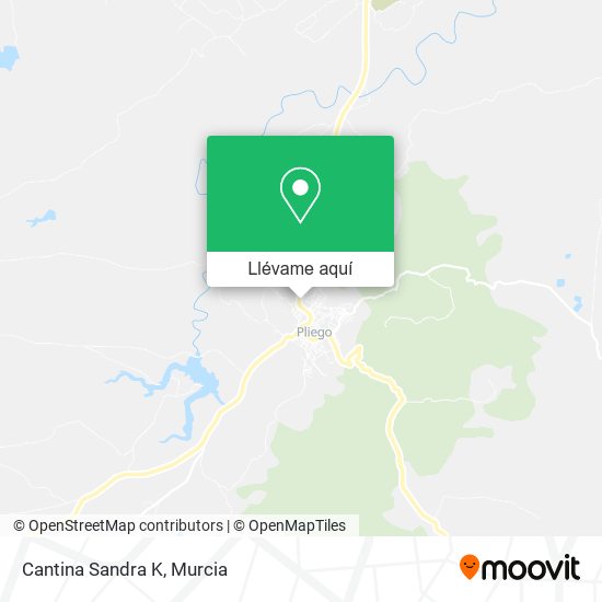 Mapa Cantina Sandra K