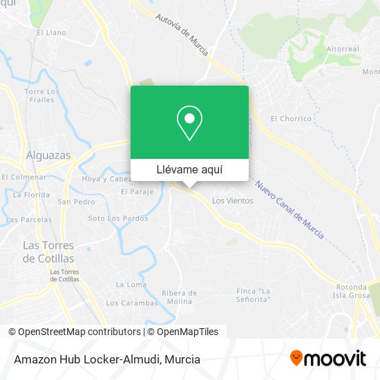 Mapa Amazon Hub Locker-Almudi