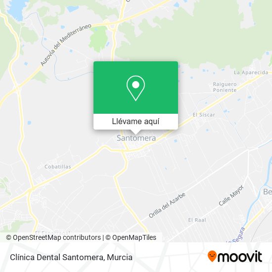 Mapa Clínica Dental Santomera