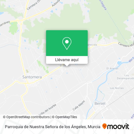 Mapa Parroquia de Nuestra Señora de los Ángeles