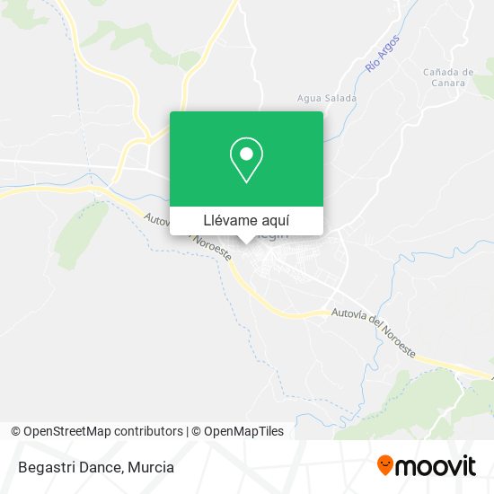 Mapa Begastri Dance